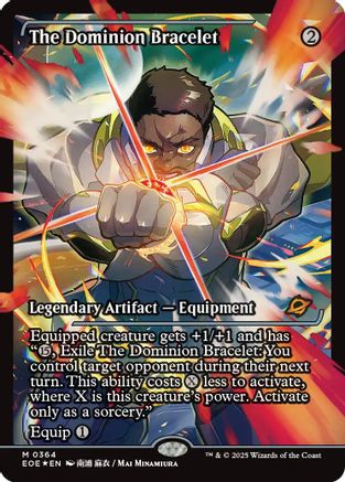 The Dominion Bracelet (Showcase) (EOE-364) - Edge of Eternities Foil | Grognard Games