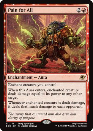 Pain for All (EOE-151) - Edge of Eternities Foil | Grognard Games