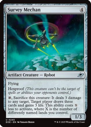 Survey Mechan (EOE-245) - Edge of Eternities Foil | Grognard Games