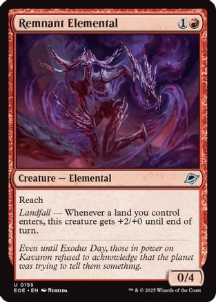 Remnant Elemental (EOE-155) - Edge of Eternities | Grognard Games