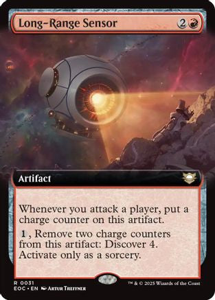Long-Range Sensor (Extended Art) (EOC-031) - Commander: Edge of Eternities | Grognard Games