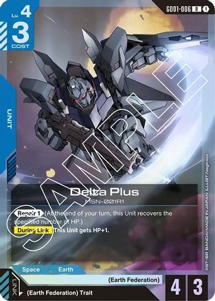 Delta Plus - Newtype Rising (GD01-006) Holofoil