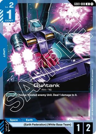 Guntank - Newtype Rising (GD01-008) | Grognard Games