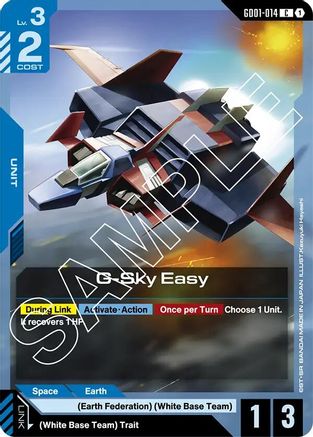 G-Sky Easy - Newtype Rising (GD01-014) | Grognard Games