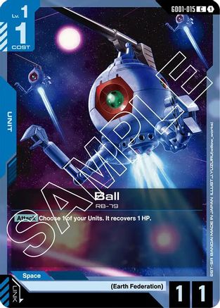 Ball - Newtype Rising (GD01-015) | Grognard Games