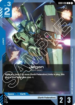 Jegan - Newtype Rising (GD01-016) | Grognard Games