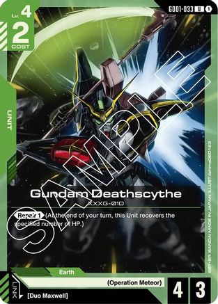 Gundam Deathscythe (GD01-033) - Newtype Rising (GD01-033) | Grognard Games