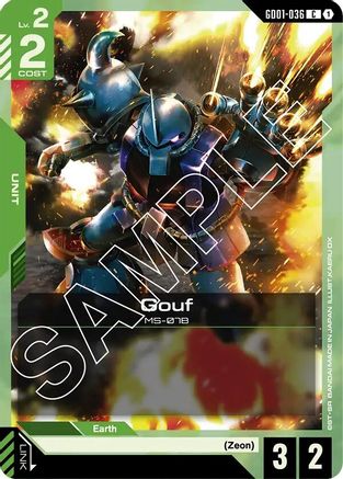 Gouf - Newtype Rising (GD01-036) | Grognard Games