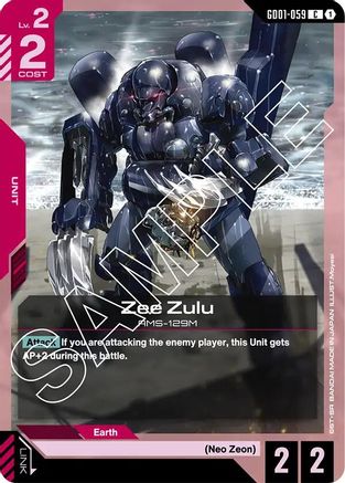 Zee Zulu - Newtype Rising (GD01-059)