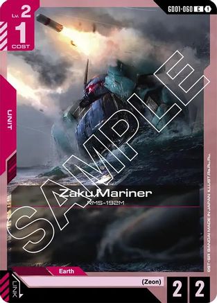 Zaku Mariner - Newtype Rising (GD01-060)