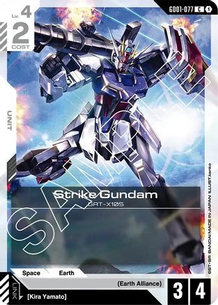 Strike Gundam (GD01-077) - Newtype Rising (GD01-077) | Grognard Games