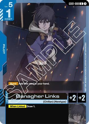 Banagher Links - Newtype Rising (GD01-088) | Grognard Games