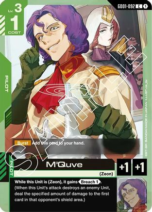 M'Quve - Newtype Rising (GD01-092)