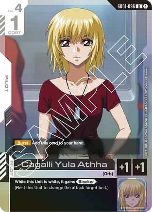 Cagalli Yula Athha - Newtype Rising (GD01-096) Holofoil