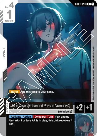 Elan Ceres (Enhanced Person Number 4) - Newtype Rising (GD01-098)