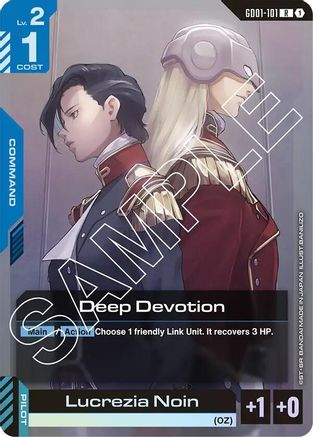 Deep Devotion - Newtype Rising (GD01-101) Holofoil