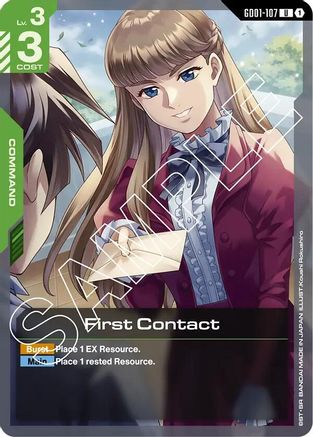 First Contact - Newtype Rising (GD01-107) | Grognard Games