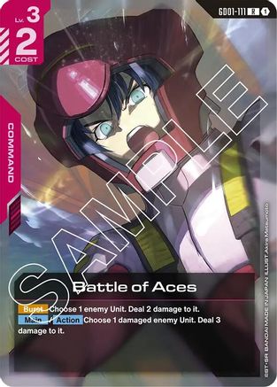 Battle of Aces - Newtype Rising (GD01-111) Holofoil | Grognard Games