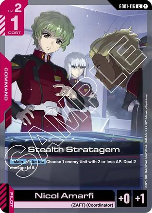 Stealth Stratagem - Newtype Rising (GD01-116)