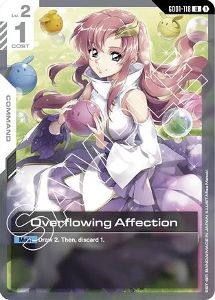 Overflowing Affection - Newtype Rising (GD01-118)