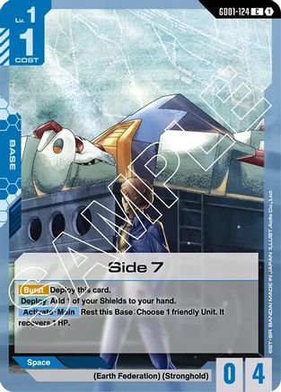Side 7 - Newtype Rising (GD01-124) | Grognard Games