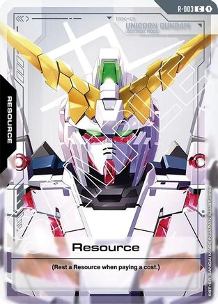 Resource (R-003) - Newtype Rising (R-003)