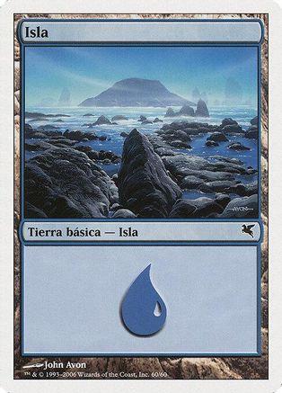 Island (Spanish) - "Isla" (G60) (PSAL-G60) - Magic Encyclopedia 2005 (Salvat/Hachette) | Grognard Games