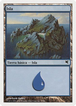 Island (Spanish) - "Isla" (E57) (PSAL-E57) - Magic Encyclopedia 2005 (Salvat/Hachette) | Grognard Games