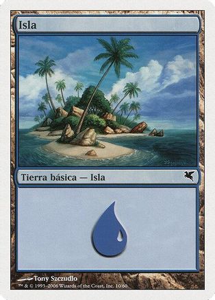 Island (Spanish) - "Isla" (E10) (PSAL-E10) - Magic Encyclopedia 2005 (Salvat/Hachette) | Grognard Games