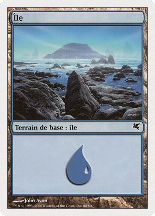 Island (French) - "Ile" (G60) (PSAL-G60) - Magic Encyclopedia 2005 (Salvat/Hachette) | Grognard Games