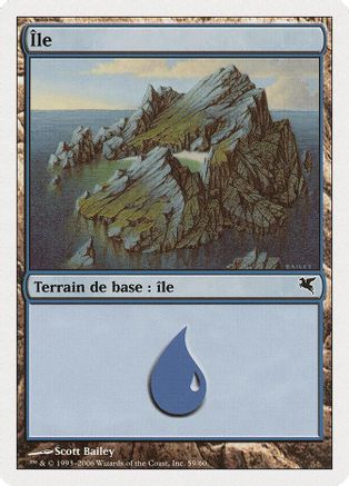 Island (French) - "Ile" (G59) (PSAL-G59) - Magic Encyclopedia 2005 (Salvat/Hachette) | Grognard Games