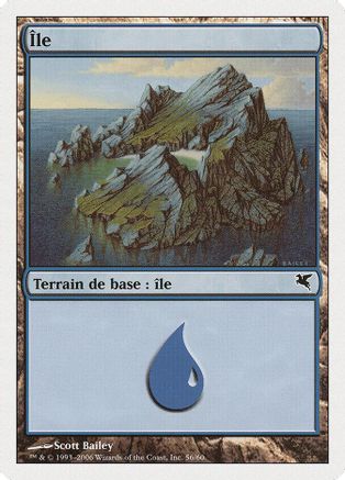 Island (French) - "Ile" (H56) (PSAL-H56) - Magic Encyclopedia 2005 (Salvat/Hachette) | Grognard Games
