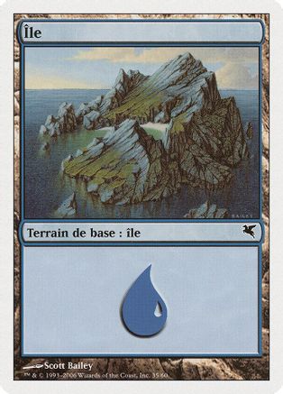 Island (French) - "Ile" (G35) (PSAL-G35) - Magic Encyclopedia 2005 (Salvat/Hachette) | Grognard Games