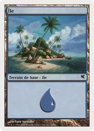 Island (French) - "Ile" (H32) (PSAL-H32) - Magic Encyclopedia 2005 (Salvat/Hachette) | Grognard Games
