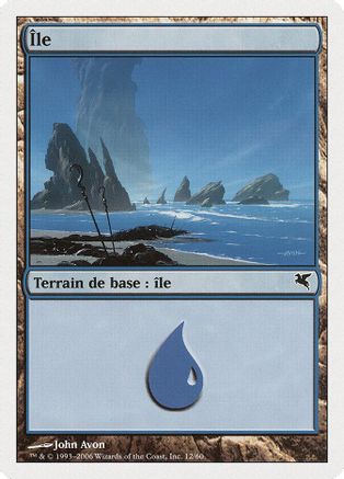 Island (French) - "Ile" (G12) (PSAL-G12) - Magic Encyclopedia 2005 (Salvat/Hachette) | Grognard Games