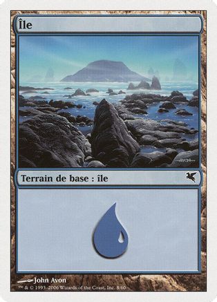 Island (French) - "Ile" (H8) (PSAL-0H8) - Magic Encyclopedia 2005 (Salvat/Hachette) | Grognard Games