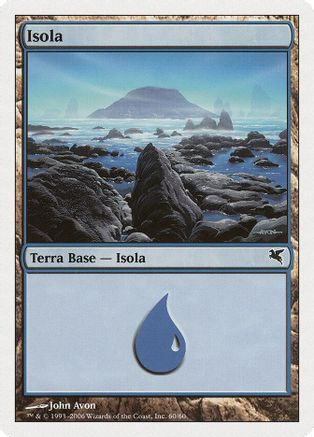 Island (Italian) - "Isola" (G60) (PSAL-G60) - Magic Encyclopedia 2005 (Salvat/Hachette) | Grognard Games