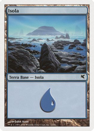Island (Italian) - "Isola" (H12) (PSAL-H12) - Magic Encyclopedia 2005 (Salvat/Hachette) | Grognard Games