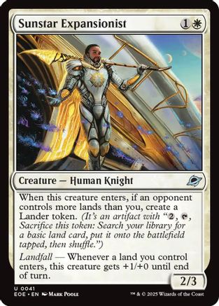 Sunstar Expansionist (EOE-041) - Edge of Eternities Foil | Grognard Games