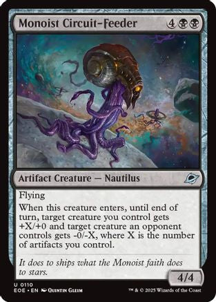 Monoist Circuit-Feeder (EOE-110) - Edge of Eternities Foil | Grognard Games