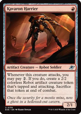 Kavaron Harrier (EOE-139) - Edge of Eternities Foil | Grognard Games