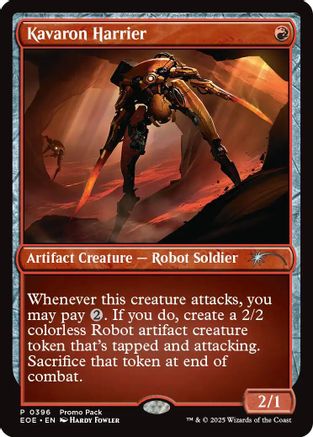 Kavaron Harrier (PPEOE-396) - Promo Pack: Edge of Eternities Foil | Grognard Games