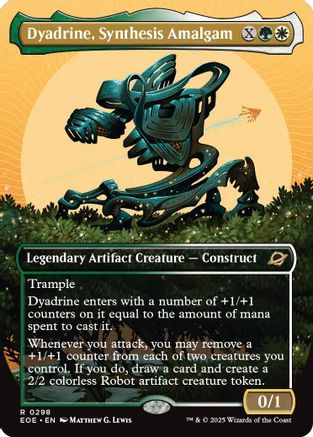 Dyadrine, Synthesis Amalgam (Borderless) (EOE-298) - Edge of Eternities | Grognard Games