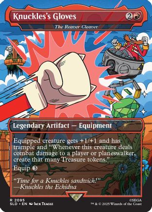 Knuckles's Gloves - The Reaver Cleaver (SLD-2095) - Secret Lair Drop Series | Grognard Games