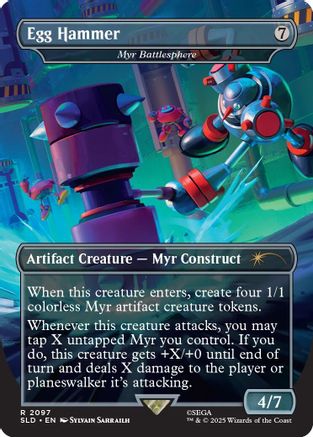 Egg Hammer - Myr Battlesphere (SLD-2097) - Secret Lair Drop Series | Grognard Games