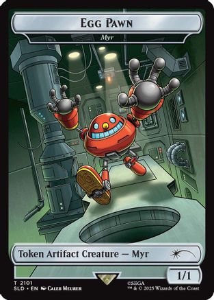 Egg Pawn - Myr Token (SLD-2101) - Secret Lair Drop Series | Grognard Games