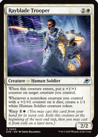 Rayblade Trooper (EOE-030) - Edge of Eternities Foil | Grognard Games