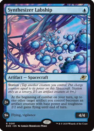 Synthesizer Labship (EOE-081) - Edge of Eternities | Grognard Games