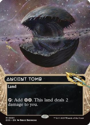 Ancient Tomb (0001) (Borderless) (EOS-001) - Edge of Eternities: Stellar Sights | Grognard Games
