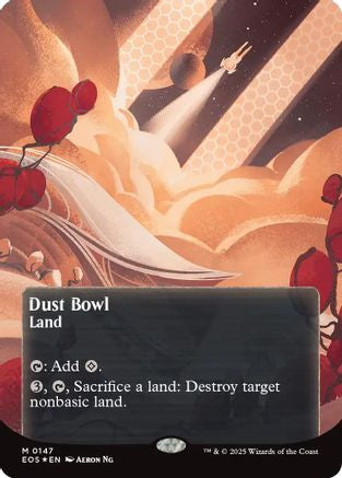 Dust Bowl (0057) (Borderless) (Galaxy Foil) (EOS-147) - Edge of Eternities: Stellar Sights Foil | Grognard Games